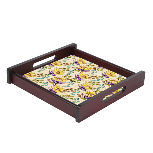 La Floral Classic Tray Square