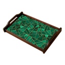 Malachite Nouveau Classic Tray Large