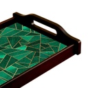 Malachite Nouveau Classic Tray Large