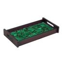 Malachite Nouveau Executive Tray Slider
