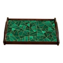 Malachite Nouveau Classic Tray Large