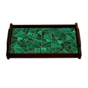 Malachite Nouveau Classic Tray Small