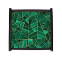 Malachite Nouveau Classic Tray Square