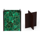 Malachite Nouveau Cutlery Holder
