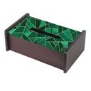 Malachite Nouveau Tissue Holder