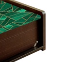 Malachite Nouveau Tissue Holder