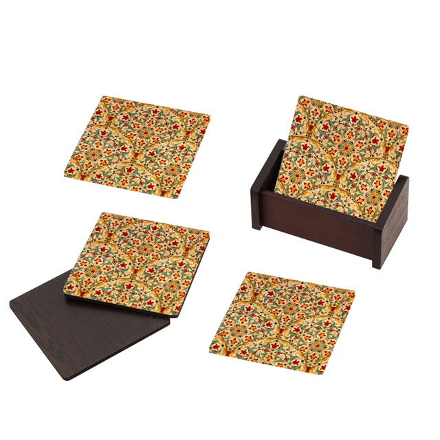 Mughal Arch Coaster Set of 6