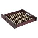 Chevrenol Executive Square Tray-Medium