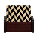 Chevrenol Coaster Set of 6