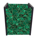 Malachite Nouveau Utility Bin Large