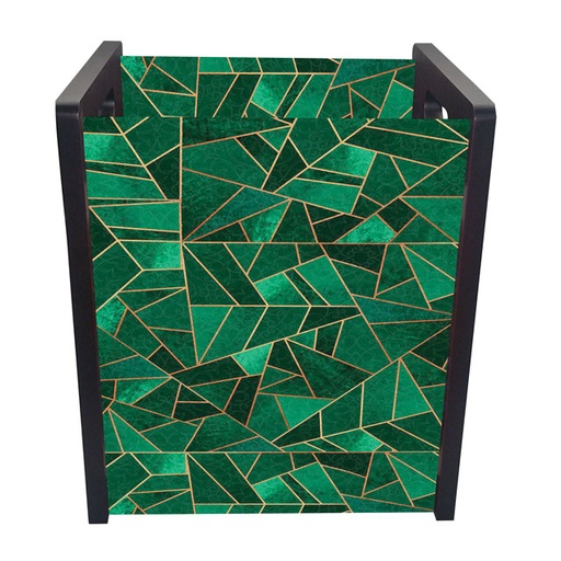 Malachite Nouveau Utility Bin Large